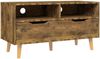 vidaXL TV-Schrank Räuchereiche 90x40x48,5 cm Holzwerkstoff 326785 Bild 2