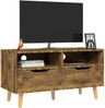 vidaXL TV-Schrank Räuchereiche 90x40x48,5 cm Holzwerkstoff 326785 Bild 3