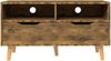 vidaXL TV-Schrank Räuchereiche 90x40x48,5 cm Holzwerkstoff 326785 Bild 5