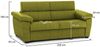 Dmora 3-Sitzer festes Sofa Giffone, Lineares Sofa für Wohnzimmer, gepolstert, abnehmbarer Bezug, 100 % Made in Italy-Qualität, 225x95 h100 cm, Grün Bild 3