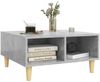 vidaXL Couchtisch Betongrau 60 x 60 x 30 cm Spanplatte [805981] Bild 3