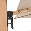 Doppler Sonnenschirm / Ampelschirm "Alu Wood XL Ultra Pendelschirm 400 x 300", inkl. Standkreuz, natur, 400 x 300 cm Bild 3