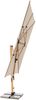 Doppler Sonnenschirm / Ampelschirm "Alu Wood XL Ultra Pendelschirm 400 x 300", inkl. Standkreuz, natur, 400 x 300 cm Bild 5