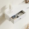SoBuy Wandregal mit 3 Schubladen,Hängeschrank,weiß Bild 4