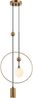 Italux Pendelleuchte Trosti PND-428892-BRO für Küche Messing Bild 1