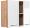 Vicco Küchenschrank Küchenzeile R-Line, Weiß Hochglanz, Hängeschrank 60 cm Bild 4