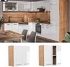 Vicco Küchenschrank Küchenzeile R-Line, Weiß Hochglanz, Hängeschrank 60 cm Bild 2