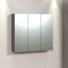 Badezimmer Spiegelschrank Bliss in grau 90 cm Bild 3