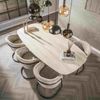 Armstuhl Yawe 2er-Set mit Schwinggestell, Teddy-Stoff, Sand Bild 5