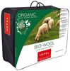 Hefel Naturhaarbettdecke Bio-Wool, Füllung: 100% Wolle (Schurwolle kbT), Bezug: Baumwolle (Bio), Ganzjahresbettdecke Bild 3