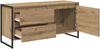 vidaXL TV-Schränk Kunsthandwerk Eiche 100 x 36 x 49.5 cm Holzwerkstoff 886623 Bild 5