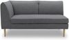 Gartenlounge Sofa 2-Sitzer Links Braelyn 159x82x82 Bezug in anthrazit Bild 2