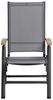 Kettler Cirrus Klappsessel Teak-Armlehne - anthrazit / anthrazit-grau Bild 4
