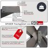 SO-TECH® Tischgestell SPIDER Schwerlast Tischbeine Tischfüße, einfache Montage, für Esstisch, used look, H 710 x B 780 x L 1500 mm Bild 2