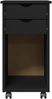 vidaXL Rollschrank Schwarz 34 x 39 x 65,5 cm Massives Kiefernholz 42028355 Bild 5