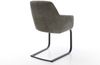 Freischwinger Pejo-Flex Bouclé Soft Schlamm Freischwinger flach Schwarz Taschenfederkern Bild 5