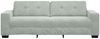 vidaXL 3-Sitzer-Sofa Hellgrau 220x78x80 cm Samt 4105134 Bild 4