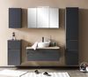 Waschtisch-Set >Villach< (B/H/T: 100x41x47 cm) in matt grau - 100x41x47 (BxHxT) Bild 2