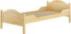 Einzelbett Massivholz Kiefer natur 90x200 Singlebett Futonbett Rollrost Bettkasten 60.30-09S4 Bild 2