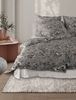 Irisette Feinbiber Bettwäsche Koala 155x220 Blütenranken braun lachs 8616-90 Bild 2