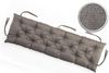 sunnypillow Bankauflage Bankauflage Stuhlkissen viele Farben und Größen zur Auswahl, 160 x 50 cm grau Bild 3