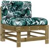 vidaXL 8-tlg. Garten-Lounge-Set mit Kissen Imprägniertes Kiefernholz 3185884 Bild 5