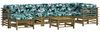 vidaXL 8-tlg. Garten-Lounge-Set mit Kissen Imprägniertes Kiefernholz 3185884 Bild 2