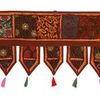 Indischer Patchwork Toran Rosa Groß Bild 5