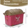 LS-LebenStil Spielzeugtruhe XL Spielzeugkiste Prinzessin Fee Aufbewahrungsbox Rollbox Rollen (1 St, Kinderzimmer, Aufbewahrung für Kuscheltiere, Rollbox), Spielzeugbox Feen Mädchen Geschenk kinderleicht verschließen Bild 2