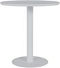 CLP Bistrotisch Jarla rund 70 cm platzsparend modern für 2 bis 4 Personen,weiß Bild 5