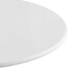CLP Bistrotisch Jarla rund 70 cm platzsparend modern für 2 bis 4 Personen,weiß Bild 4