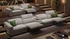 Sofanella Kinosofa LENOLA Viersitzer Stoff Heimkino in Lila M: 406 Breite x 109 Tiefe Bild 5