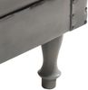 vidaXL Sessel Grau Echtleder [286594] Bild 5