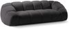 Micadoni Sofa Diana 3-Sitzer XL 3D-Stoff Espresso Bild 2