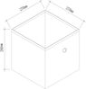 VCM 2er-Set 'Boxas' Faltbox, 28 x 27 x 27 cm, weiß/natur Bild 4