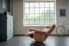 KAWOLA Sessel NAMA Relaxsessel drehbar Leder braun 111 x 86 x 78 cm Bild 4