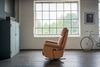 KAWOLA Sessel NAMA Relaxsessel drehbar Leder braun 111 x 86 x 78 cm Bild 5