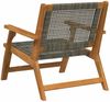 vidaXL gartenmöbel 2 pcs Grau 67 x 78 x 73 cm Massivholz Akazie 367828 Bild 5