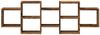 vidaXL Wandregal Altholz-Optik 129x18x42 cm Holzwerkstoff 853225 Bild 4