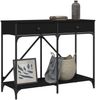 vidaXL Konsolentisch Schwarz 100x39x78,5 cm Holzwerkstoff 835484 Bild 3