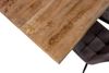 Esstisch Baumkante massiv Mango 160 x 85 U-Gestell silber CALI 140107088 Bild 3