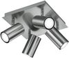 Trio Marley Deckenleuchte 35W, GU10, Nickel Matt (802430407) Bild 2