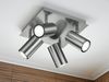 Trio Marley Deckenleuchte 35W, GU10, Nickel Matt (802430407) Bild 5