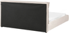 Wasserbett Samtstoff BAJONNA 160 x 200 cm Taupe Bild 5