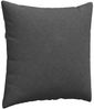 vidaXL Sofakissen 2 Stück Dunkelgrau 60 x 60 cm Cordstoff 42014033 Bild 5