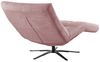 KAWOLA Relaxliege LETICIA motorisch mit Akku Feincord rosa 115 x 156 x 82 cm Bild 5