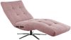 KAWOLA Relaxliege LETICIA motorisch mit Akku Feincord rosa 115 x 156 x 82 cm Bild 2