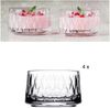 Pasabahce Leafy Schalen – 4er Set für stilvolles Servieren 240 ml, Ø 9 cm Bild 2