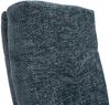 2er-Set Esszimmerstuhl HWC-G56, Küchenstuhl Freischwinger Stuhl Lehnstuhl, Metall Stoff/Textil Chenille ~ blau-grün Bild 5