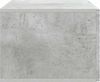 vidaXL Wandmontierter TV-Schrank 78,5 x 41 x 30 cm Betongrau 898858 Bild 4